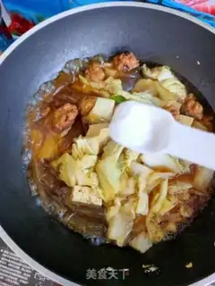 Make Frozen tofu meatball cabbage step 9