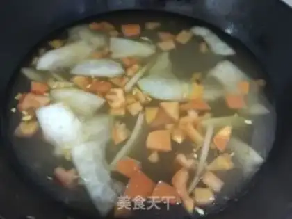 Make Tomato melon cucumber soup step 13