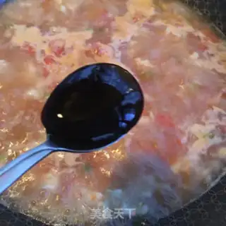 Make Spinach eggnog soup step 7