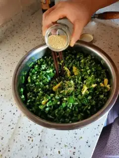 Make Shrimp egg dumplings step 7
