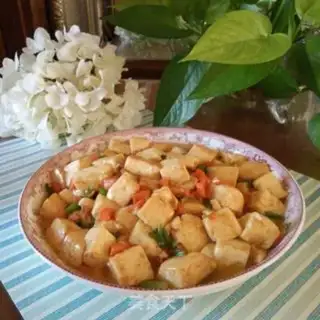 Make Vegetable ester tofu step 6