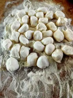 Make Shrimp egg dumplings step 11