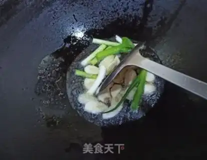 Make Green mushroom tofu step 4