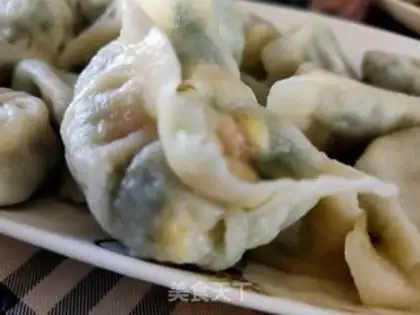 Make Shrimp egg dumplings step 17