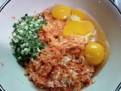 Make Carrot pancakes step 2