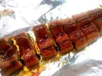 Make Puffed eel rice step 2