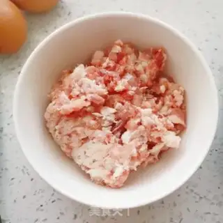 Make Egg dumplings step 1