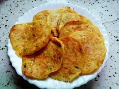 Make Carrot pancakes step 7