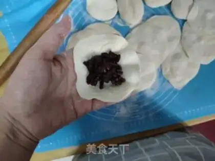 Make Red bean rolls step 6