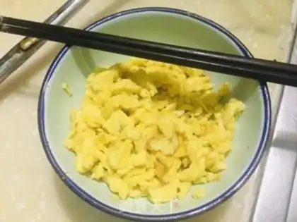 Make Egg sauce step 5