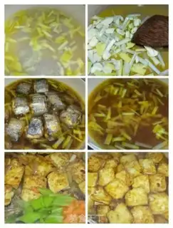 Make Cheese juice with fish tofu step 4