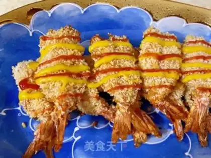 Make Cracked shrimp step 7