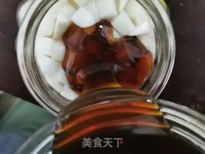 Make ♪ A hot radish ♪ step 2