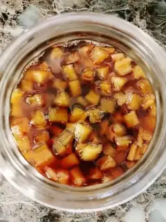 Make ♪ A hot radish ♪ step 5