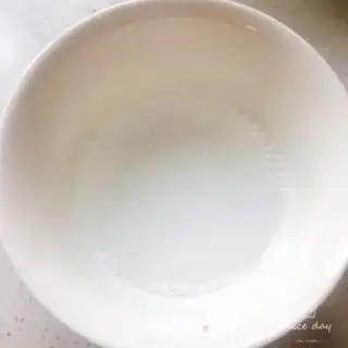 Make White salted eggs step 1