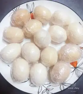 Make White salted eggs step 6