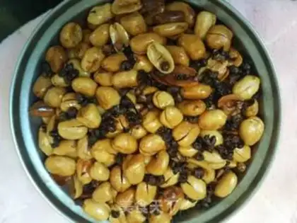 Make Spicy peanuts step 3