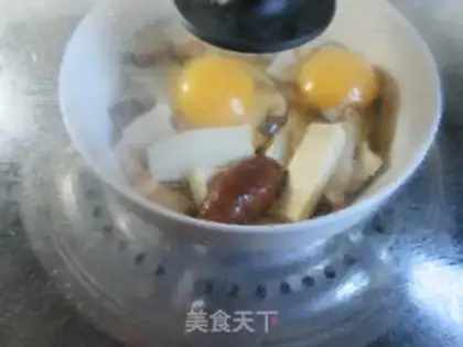 Make Egg mushrooms evaporate tofu step 9