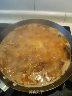 Make Yellow chicken rice line step 5