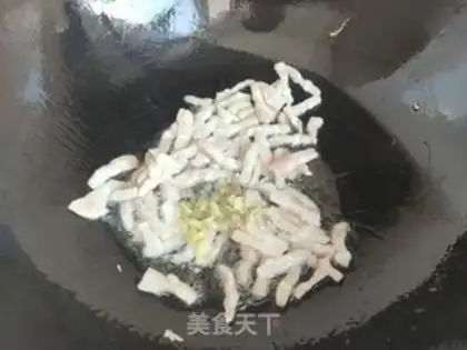 Make Garlic fried meat step 8