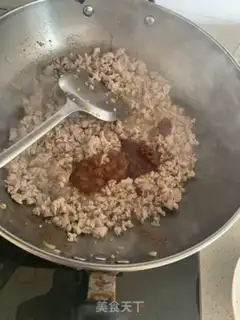 Make A meat bag with mushroom sauce step 4