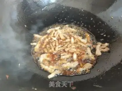 Make Garlic fried meat step 10