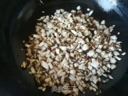 Make Cream mushroom egg dumplings step 5