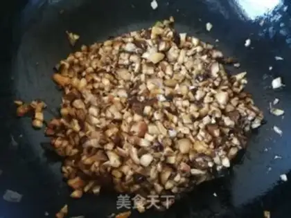 Make Cream mushroom egg dumplings step 7