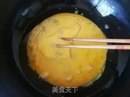 Make Cream mushroom egg dumplings step 8
