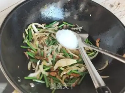 Make Garlic fried meat step 15