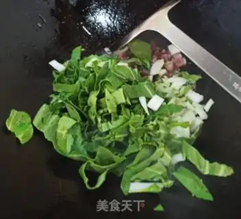 Make A green sausage step 4