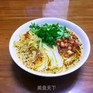 Make Sour spicy. Noodles step 7