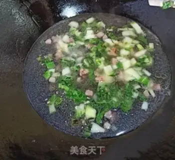 Make A green sausage step 6