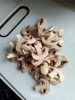 Make Chicken, white mushroom cheese step 1
