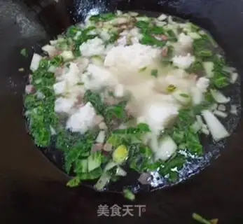Make A green sausage step 7