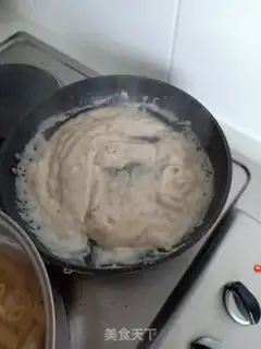 Make Chicken, white mushroom cheese step 4