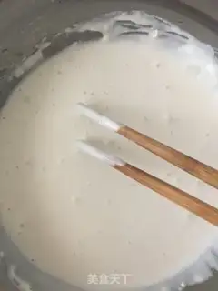 Make Milky rice with hair step 5