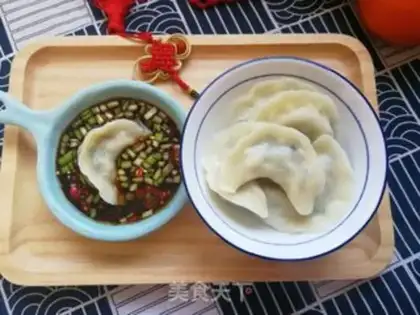 Make Cream mushroom egg dumplings step 25