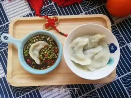 Make Cream mushroom egg dumplings step 26
