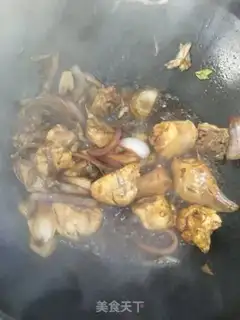 Make Onion fried chicken step 7