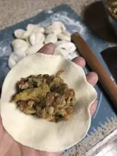 Make Shrimp casserole egg dumplings step 16