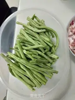Make ♪ Steaked bean bean ♪ step 1