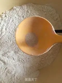 Make Double black sesame rolls step 2