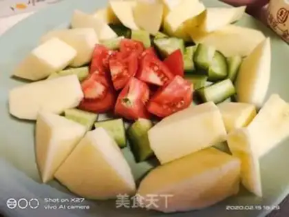 Make Fruit cucumber salad step 3