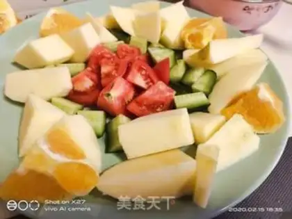 Make Fruit cucumber salad step 5