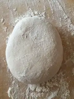 Make Double black sesame rolls step 8