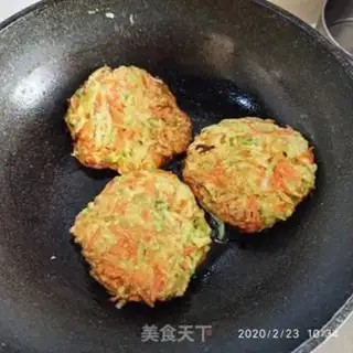 Make radish eggcake step 2