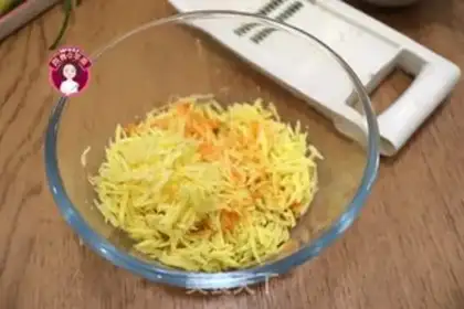 Make Carrot rolls step 3