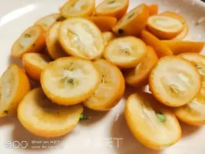 Make Strawberry orange salad step 3