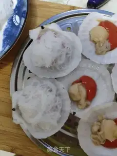 Make Garlic scallops step 4